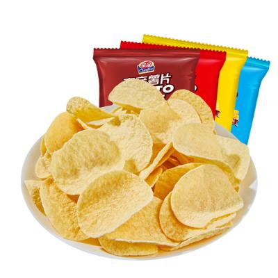 China Wholesale Natural 60g Bagged Stackable Potato Chips Puffing Snack Crisps With Various Flavors From OEM Manufacturer for sale