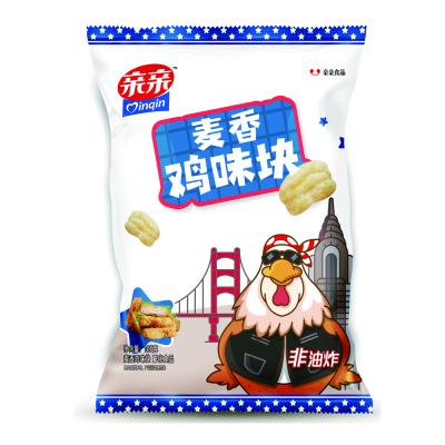 China Natural Chicken-flavored Cracker Wheat-flavored Grain 105g Puffed Snacks for sale