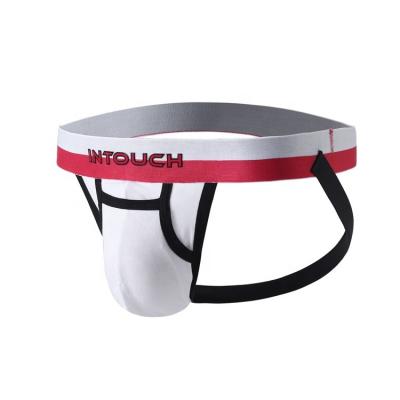 China cotton & Custom OEM Logo Waistband Name Jockstraps For Jockstraps Sexy Men's Underwear Spandex Jockstraps Gays for sale