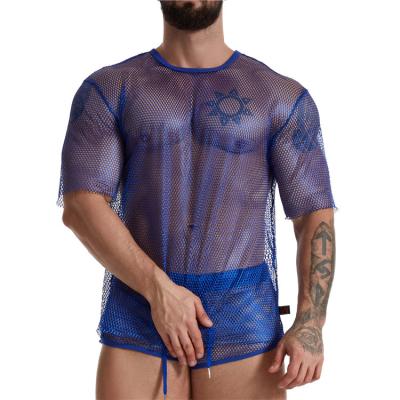 China Wholesale Men's OEM Silk/Cotton Gay Lingerie Transparent Mesh Underwear Sexy Lingerie Set Sissy See Through Shorts Sex For Man for sale