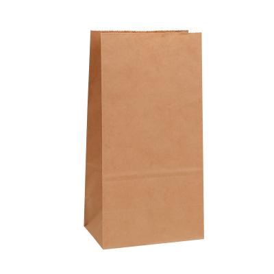 China Recyclable Thicken Souvenir Kraft Paper Bag For Sugar Gusset Paper Bag Coffee for sale