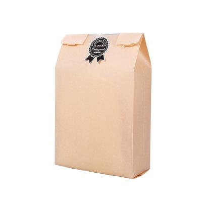 China Brown Resealable Paper Kraft Recyclable Paper Mailing Bag Cheap Kraft Paper Professional Manufacture for sale