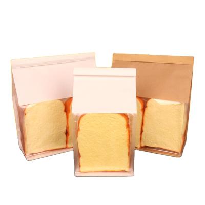 China Recyclable Food Packaging Lined Kraft Aluminum Foil Bag Brown Aluminum Foil for sale