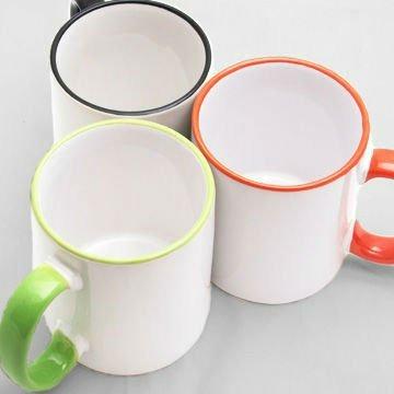 China Hot Sale BRIEF Sublimation Coated Mug for sale