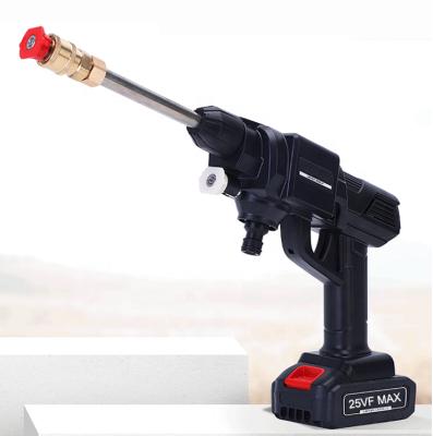 China Mini Portable Electric High Pressure Heavy Duty Car Wash Gun Battery Cost Effective for sale