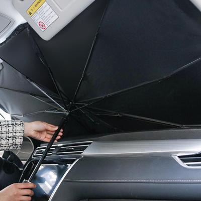 China Foldable Car Windshield Car Sun Shade Umbrella Foldable Sun Shade Umbrella for Car Sun Shade for sale