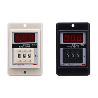 China ASY-3D Digital Sealed Time Relay With Board Led Delay On Time Relay 99.9S 999S 999M 8pins for sale