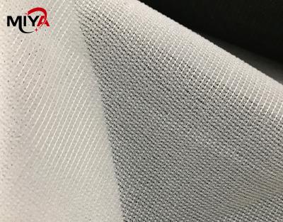 China Elastisches Doppeltes Dot Woven Interlining Fabric PA-40Dx75D zu verkaufen