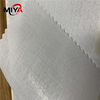 China TC HDPE Cotton Shirt Collar Fusing Interlining for sale