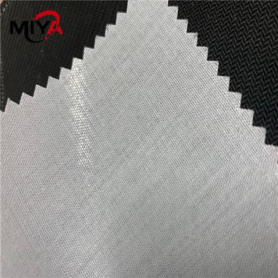 China Cuello de la camisa que se funde alineando el material del poliéster del algodón de la tela en venta