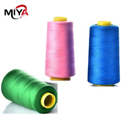 Κίνα Colored Spun Polyester Thread Dyed Pattern Different Thickness προς πώληση