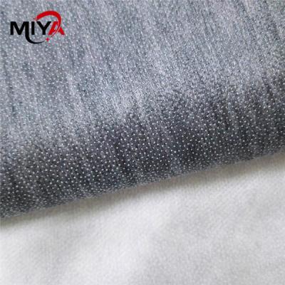 China Poliéster en enlace termal doble de Dot Non Woven Fusing Interlining en venta