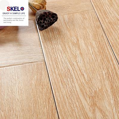 China Rustic Wood Floor Tiles Porcelain Living Room Wear Resistance Textured Glossy Light Brown Wood Flooring Floor Tiles Manufacturer Home 800*150 for sale