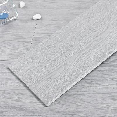 China Gray Porcelain Slabs 200*1000mm Rustic Effect Parquet Wood Slabs Floor Tile for sale