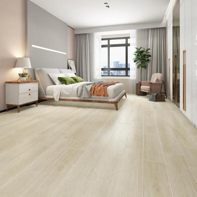 China Rustic Wood Floor Tiles 200X1000 Mm Low Absorption Brown Floor Size Foshan / Light Color Gray Interior Porcelain for sale