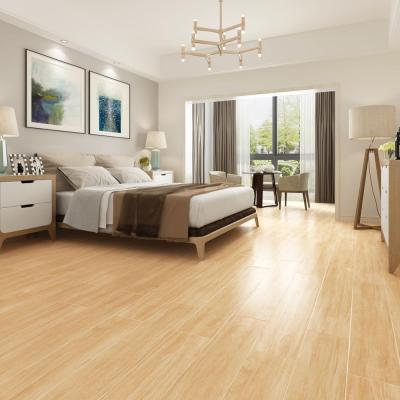 China Rustic Waterproof Tiles 200X1200 Mm Foshan Scratch Resistance Glazed Porcelain Wood Grain Exterior Floor Tile for sale