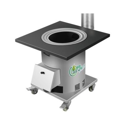 China Modern Made In China Match Outdoor Portable Stainless Steel Single Stove Wood Stove for sale