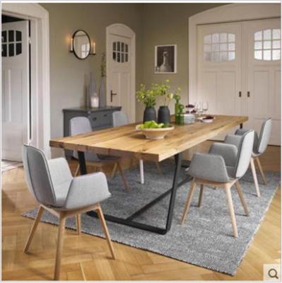 China Hot Selling Morden Modern High Quality Luxury Furniture Wooden Dining Table Sets 4 Chairs 6 Chairs Combination for sale