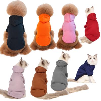 China Viable Wholesale Luxury Bulldog Teddy Warm Fashion Dog Designer Pet Puppy Clothes Dog Hoodie for sale