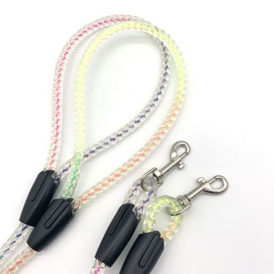 China Amazon Stocked Wholesale Hot Sale Pet Supplies Rubber Dog Leash For Small Dog for sale