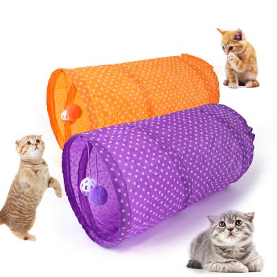 China Factory Direct Sales New Stocked Wholesale Cat Toys Cat Tunnel Toys Cat Runway Pet Supplies for sale