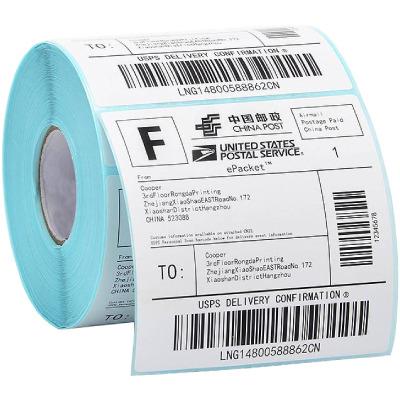 China With TOP Waterproof /25% Alcohol Water/Oil Effect Thermal Shipping Labels Direct Thermal Roll Label Paper Waterproof Self Adhesive ECO Resistant for sale