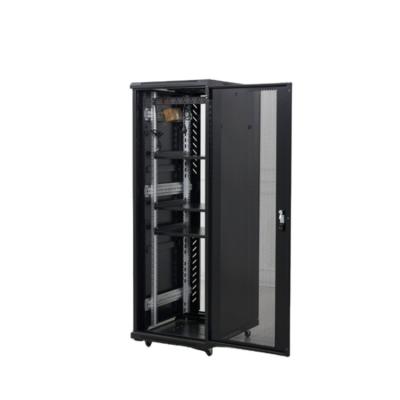 China SPCC Manufacture Ddf Network Server Rack Cabinet High Quality Cold Rolled Steel Professional Media Rack Cabinet For Data Centers for sale