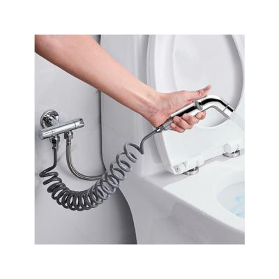 China Modern Plastic Shattaf Spray Hand Shower Heads Bidet Faucet Toilet for sale