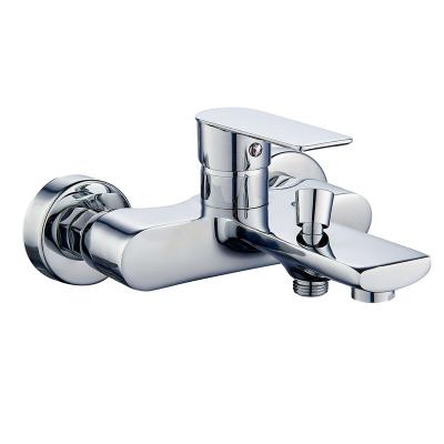 China Without Slide Bar Taizhou New Design Water Bath Faucets Single Lever Hot Cold Mixer for sale