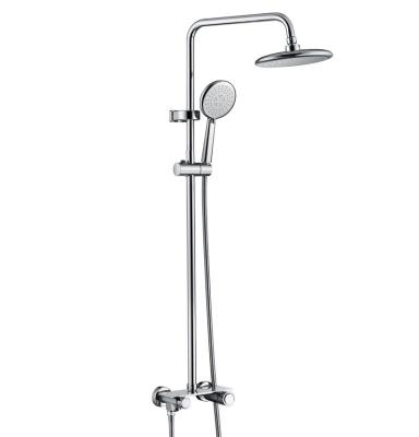 China With European Luxury Brass Slide Bar Bath And Shower Faucet for sale