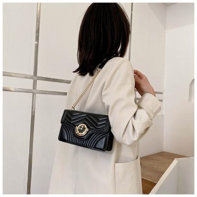 China New Fashion Luxury Waterproof Cross Body Purse Brand Women Handbag Shoulder Bags High Quality PU Leather Handbags for sale