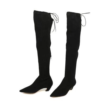 China Wholesale China Market Agent Round Boots Women 2020 Winter Over - Knee High Boots for sale