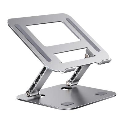 China New styles and new products full stretch angle stepless adjustment aluminum laptop stand notebook bracket for sale