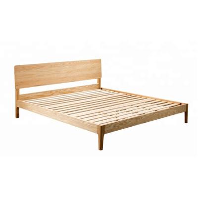 China New Design Popular Modern Adjustable Large Queen Size Twin Ash Solid Wood Frame for sale