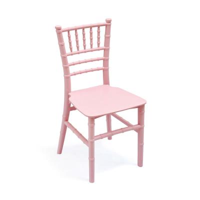 China Modern high quality plastic stackable unique kids chiavari chair for sale