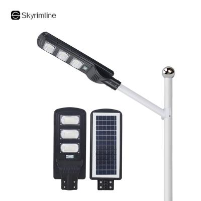 China Outdoor high quality outdoor waterproof aluminum remote control 90w all in one led solar street light for sale