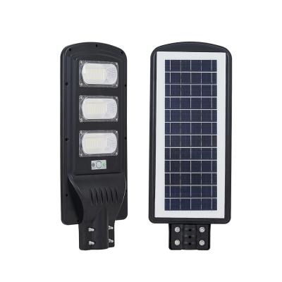 China New Arrival IP65 Outdoor Waterproof Outdoor Remote Control Integrated Led Solar Street Light for sale