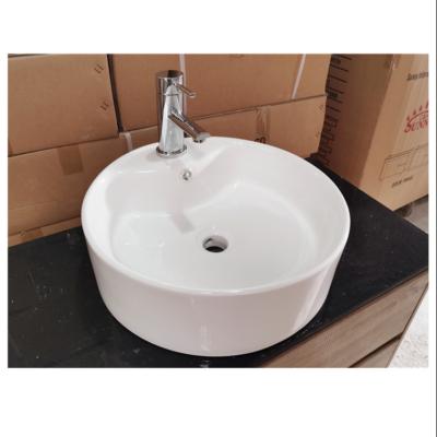 China Modern Luxury Faucet Bathroom Vanity Double Sink Sundowner Bathroom Sinks for sale