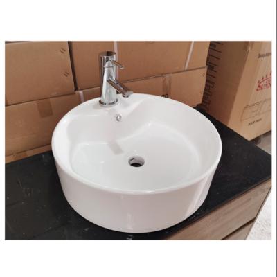 China Modern Vessel Bathroom Sinks Thinsulate Double Sink Bathroom Vanity Basin Sink Faucet for sale