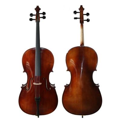 China Factory High Quality Solid Advanced Fir Straight Grain Solid Wood Advanced Cello (CS201E) for sale