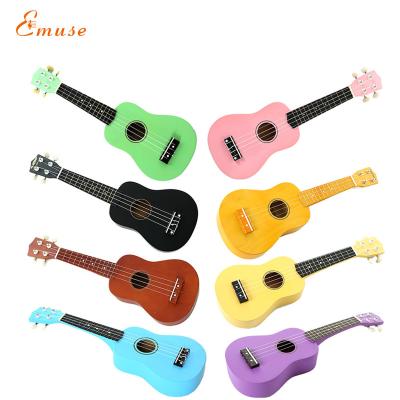 China Linden Plywood Wholesale Cheap Price 21 Inch Color Plywood Kids Ukulele (UK-111) for sale