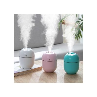 China Car The Fine Quality Usb Colored Egg Charging Ultrasonic Air Humidifier for sale