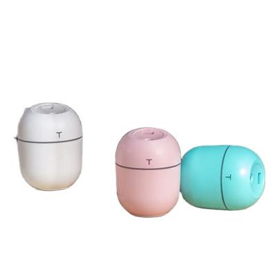 China Multifunctional Car Source Manufacturer Colorful Egg Ultrasonic Humidifier for sale