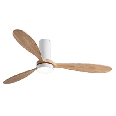 China With Light Factory Direct Fan 6 Speed ​​52 Inch Wood Ceiling Fans With Lights Remote Control Led Ceiling Fan for sale