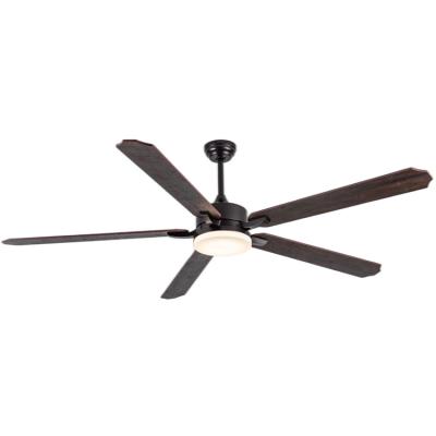 China With Lightweight 60 Inch Plywood Blades Large Energy Saving Air Volume No Noise Ceiling Fan With Light for sale