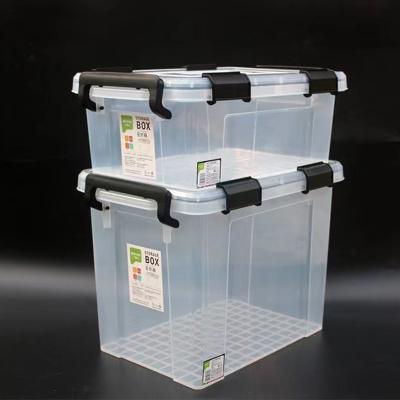 China Morden Wholesale Sealed Waterproof Transparent Box Clothing Storage for sale