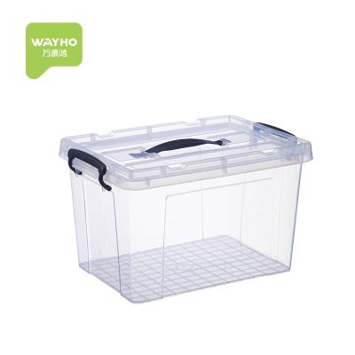 China Christmas promotion hot sale plastic clothing clear pp storage boxes for bedroom for sale