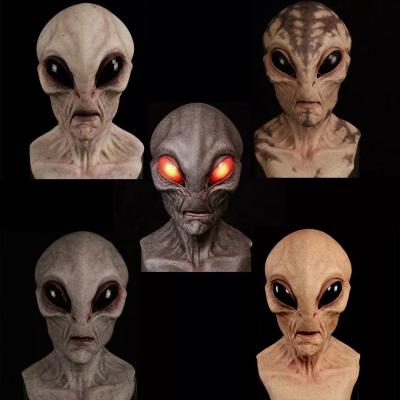 China Horror Latex Mask Europe New Arrival Hot Selling Alien Multi Head Type Set Halloween Entertainment Mask for sale