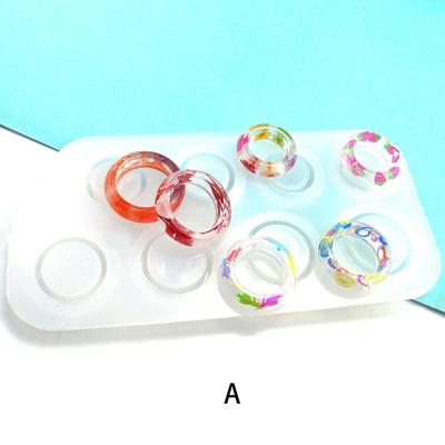 China Europe Silicone Mold DIY Crystal Epoxy Mold Ring Mold A Sustainable Eco-Friendly Set Around Ring Silicone Mold Resin KIT for sale