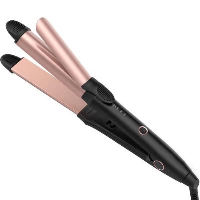 China Negative Heating Professional Quick Tourmaline Fast Ion Empress EPS868 2 in1 Ceramic Hair Straightener Curler for sale